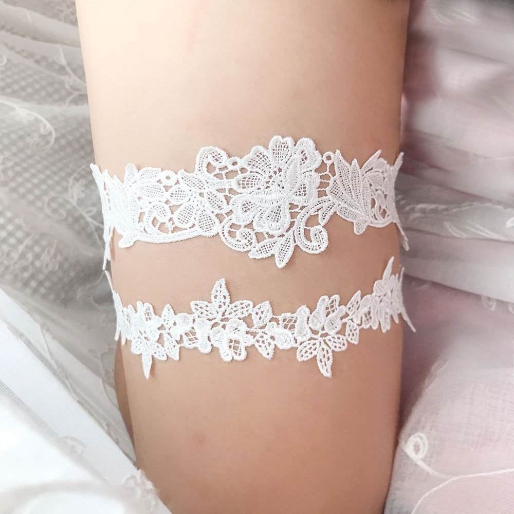 Garter Belt Set - K02 Mode Weiche Sexy Spitze Strumpfband