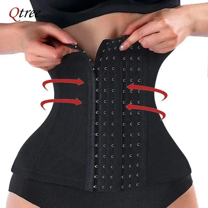 Shapewear Bodysuit Firm - Qtree Kleid Abnehmen Taille Trainer Gürtel
