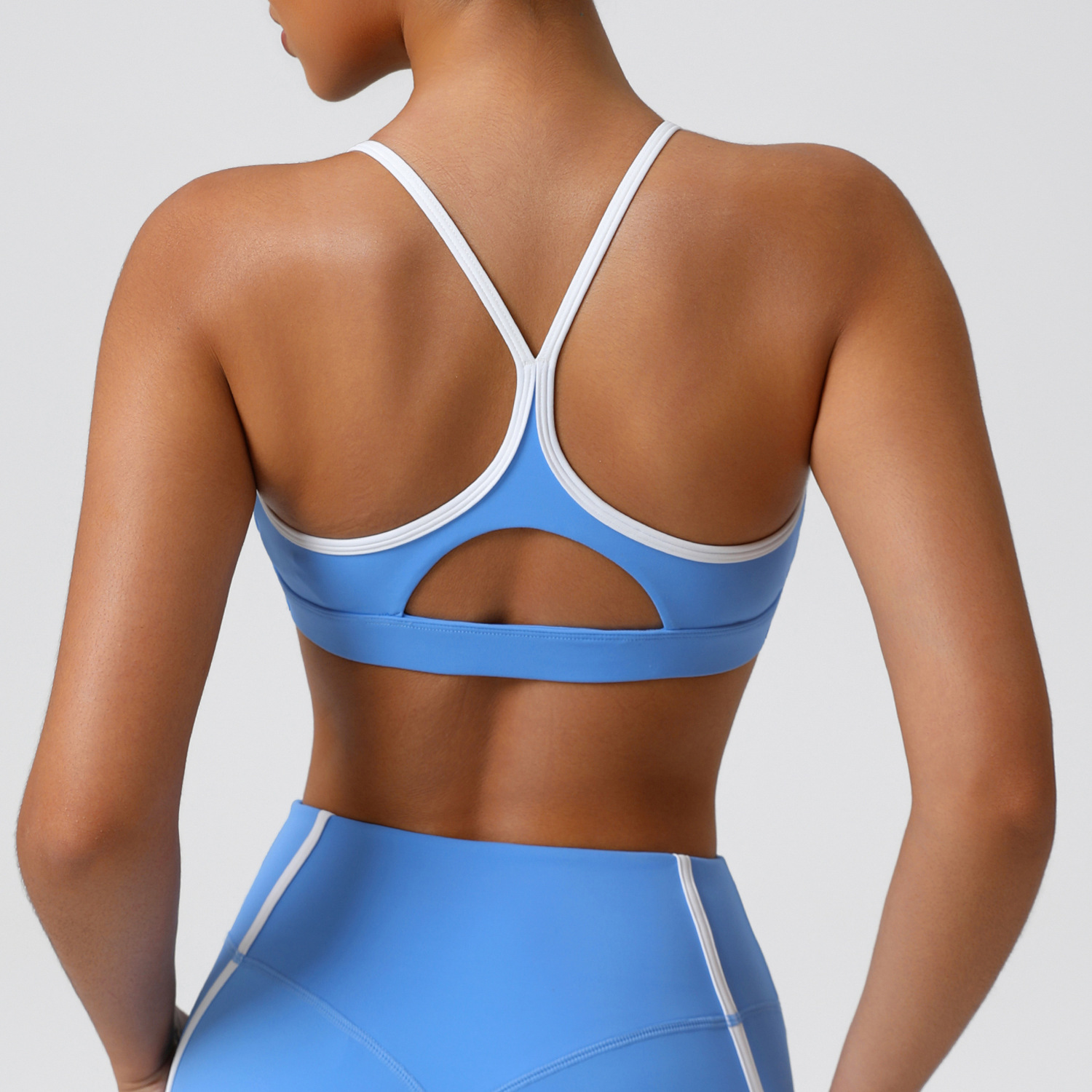 Sports Bra High Impact - Dehnbare, weiche Sportunterwäsche für Damen, Fitness-Yoga-BH