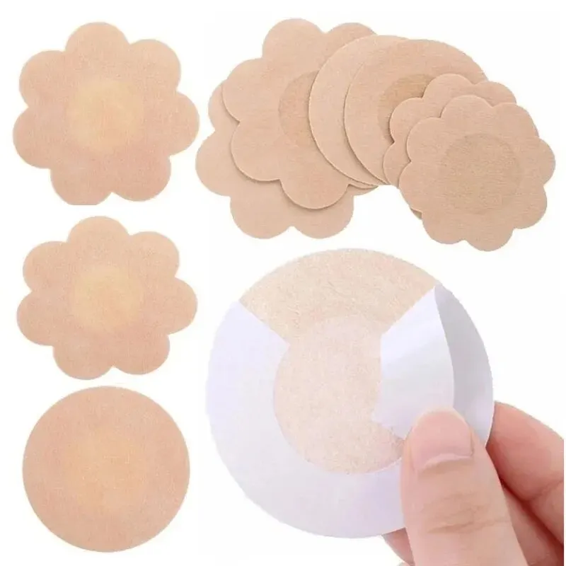 Nipple Cover Pasties - 100Pcs Nippel Aufkleber Einweg Unsichtbare Brust