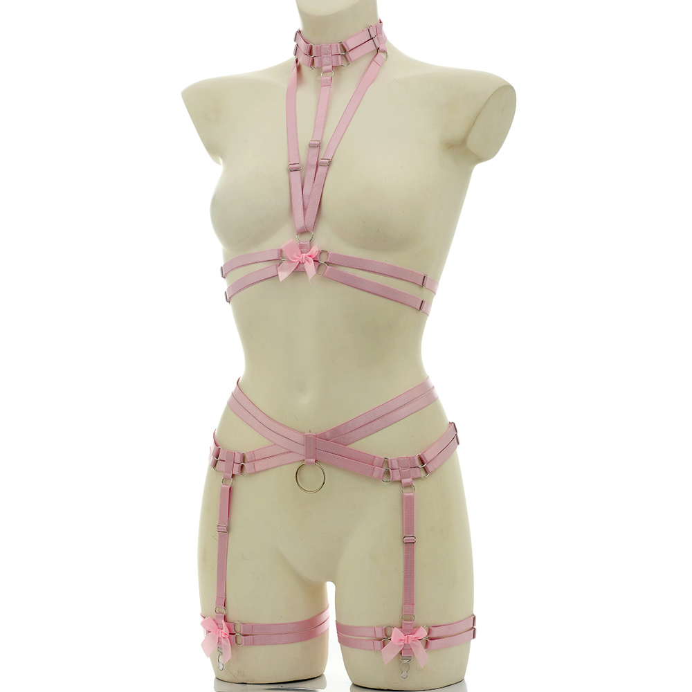 Elastischer Bondage-Körpergesc – Garter Belt Set Bewertung und Preis