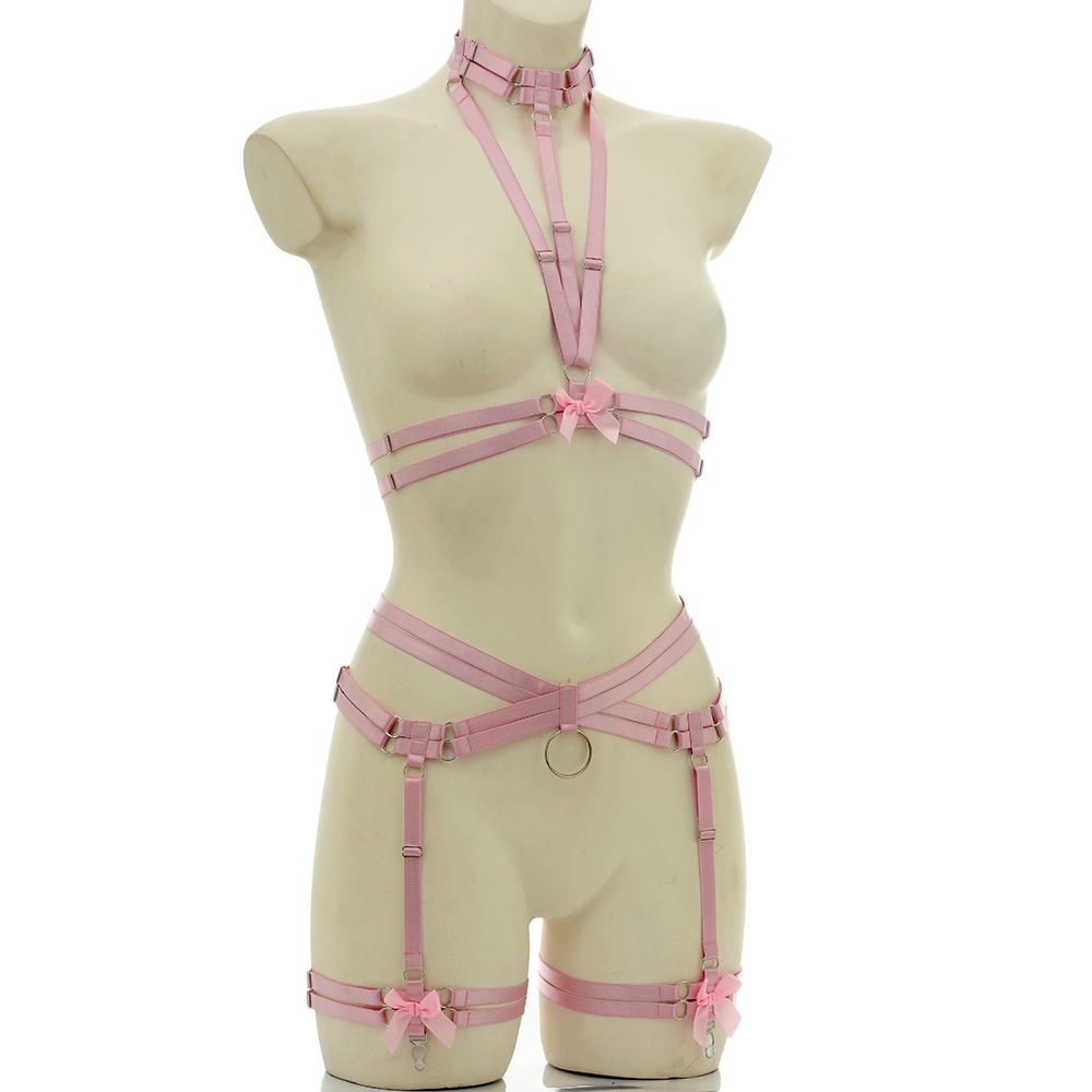 Elastischer Bondage-Körpergesc – Garter Belt Set Bewertung und Preis