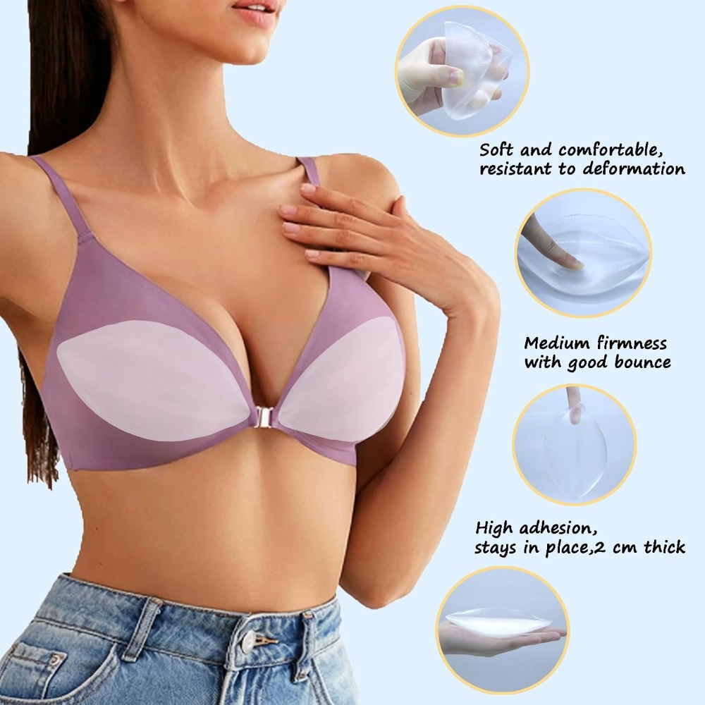 Selbstklebende Silikon-BH-Einl – Push Up Bra Padded Bewertung und Preis