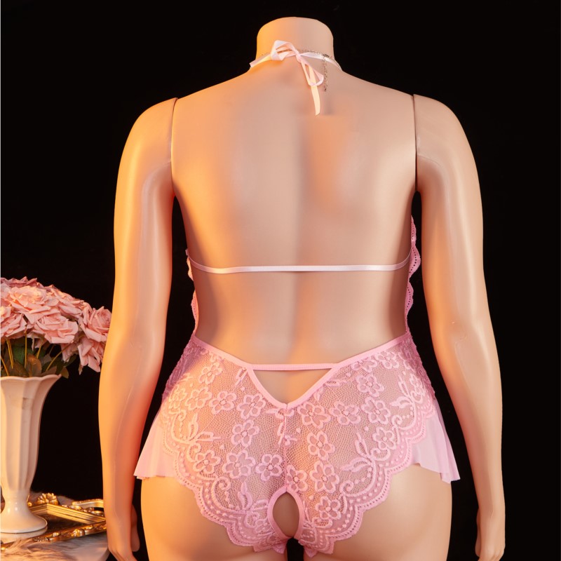 Übergröße 1XL-4XL Teddy Transp – Lace Teddy Lingerie Bewertung und Preis