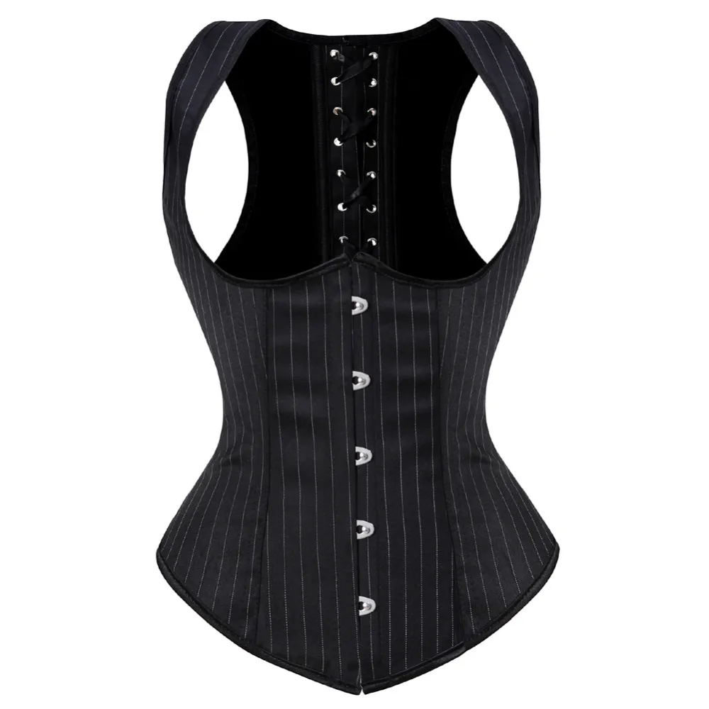 Damen Gothic Jacquard Unterbru – Corset Waist Cinch Bewertung und Preis